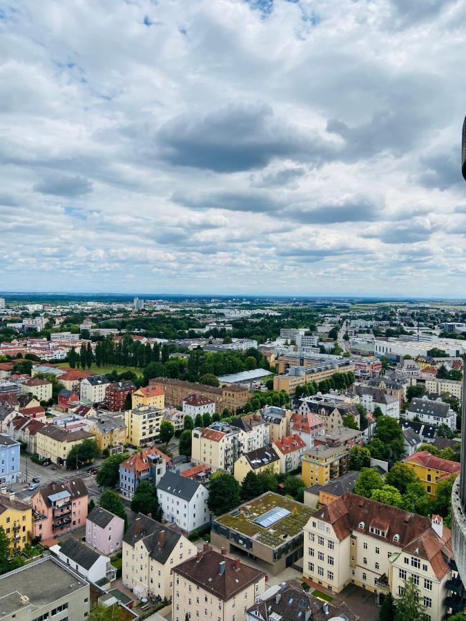 Hotelturm Augsburg Appartment 29 Stock Esterno foto