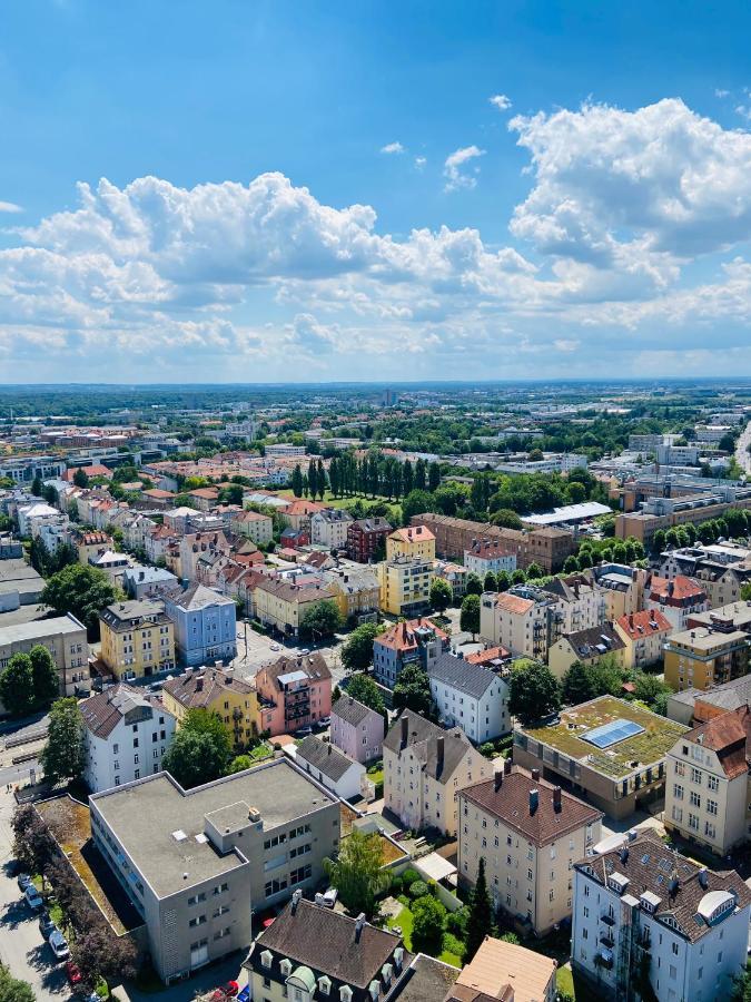 Hotelturm Augsburg Appartment 29 Stock Esterno foto